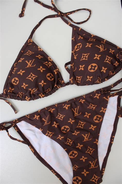 louis vuitton bandeau bikini kaufen etsy